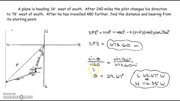 Contoh soal vektor matematika