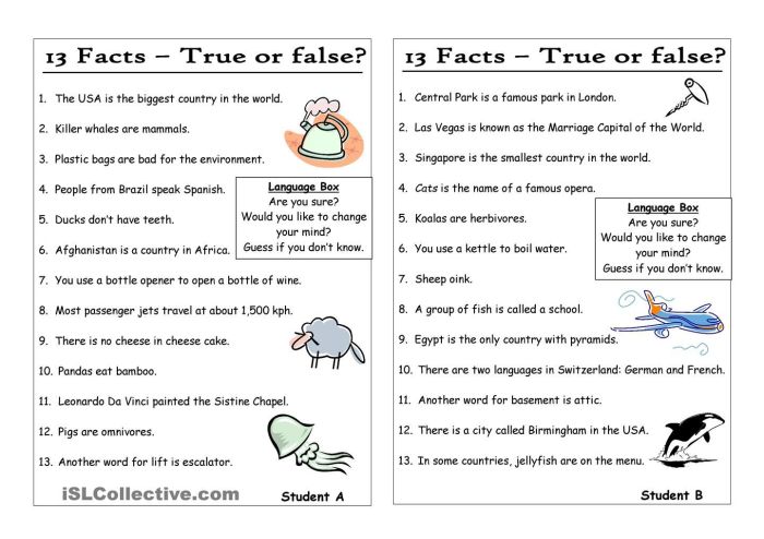 Contoh soal true false bahasa inggris