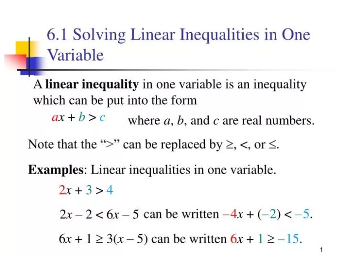 Contoh soal pertidaksamaan linear satu variabel beserta jawabannya