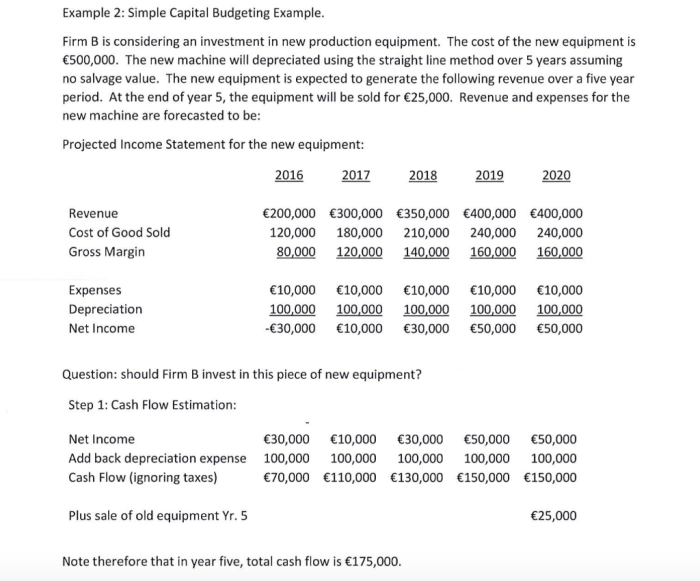 Contoh soal capital budgeting dan jawabannya