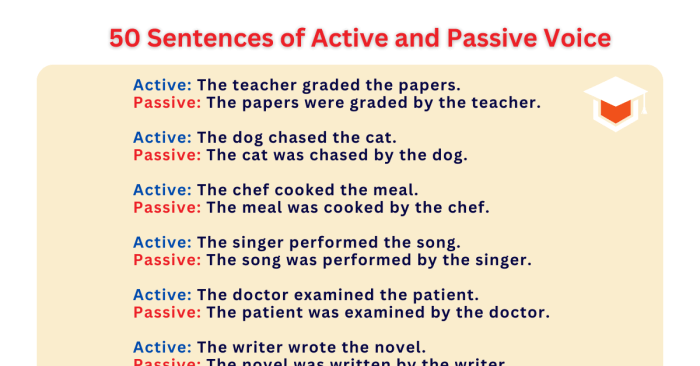 Contoh soal passive voice dan jawabannya