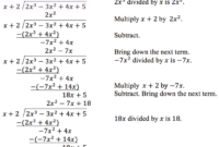 Contoh soal pembagian polinomial