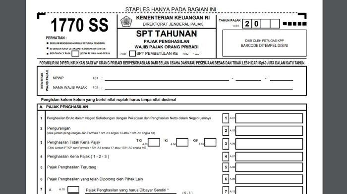 Contoh soal spt 1770 dan jawabannya