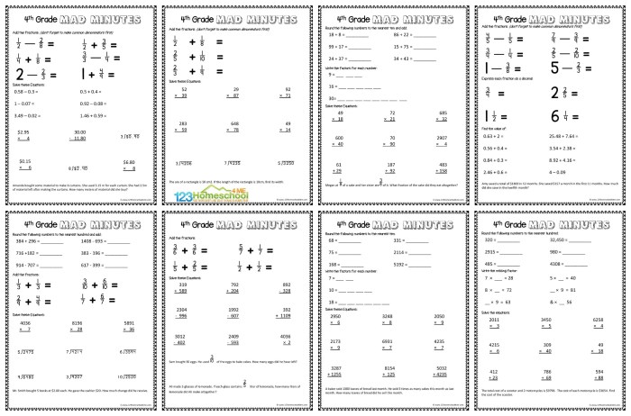 Contoh soal mtk kelas 4 semester 2