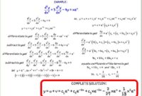 Contoh soal persamaan diferensial orde 2