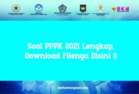 Contoh soal pppk 2021