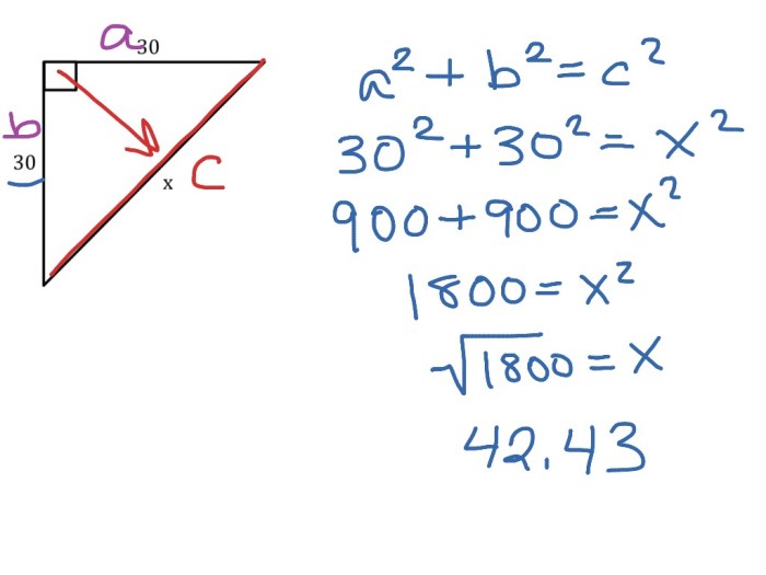 Contoh soal teorema pythagoras kelas 8