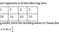 Contoh soal metode least square