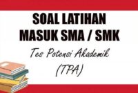 Contoh soal ujian sekolah smk