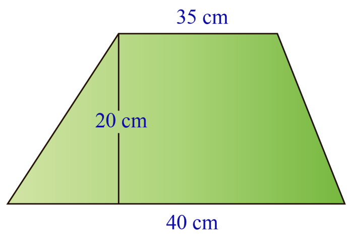 Contoh soal kesebangunan trapesium siku siku